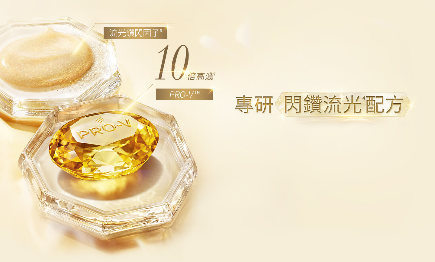 專研 閃鑽流光配方