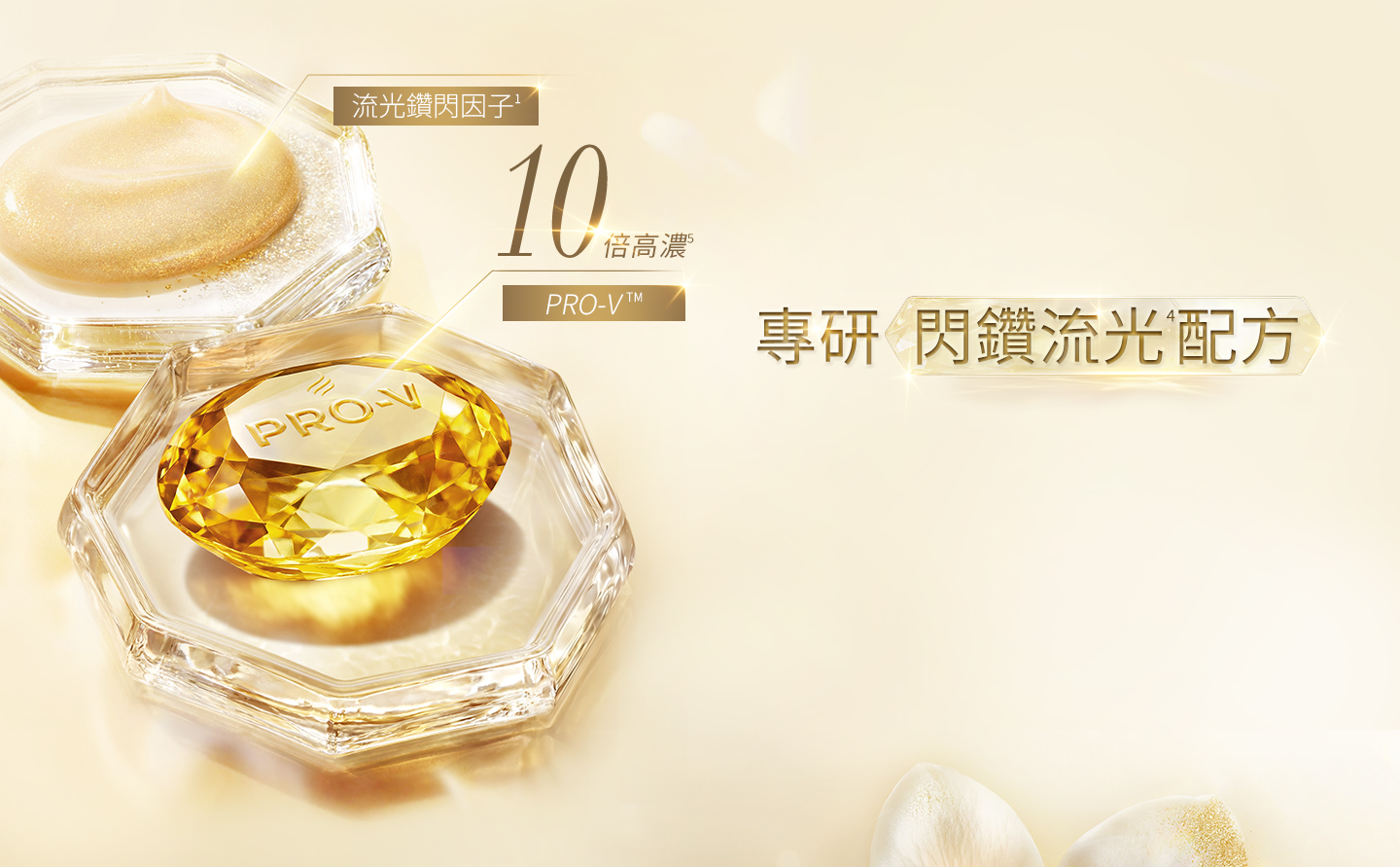 專研 閃鑽流光配方