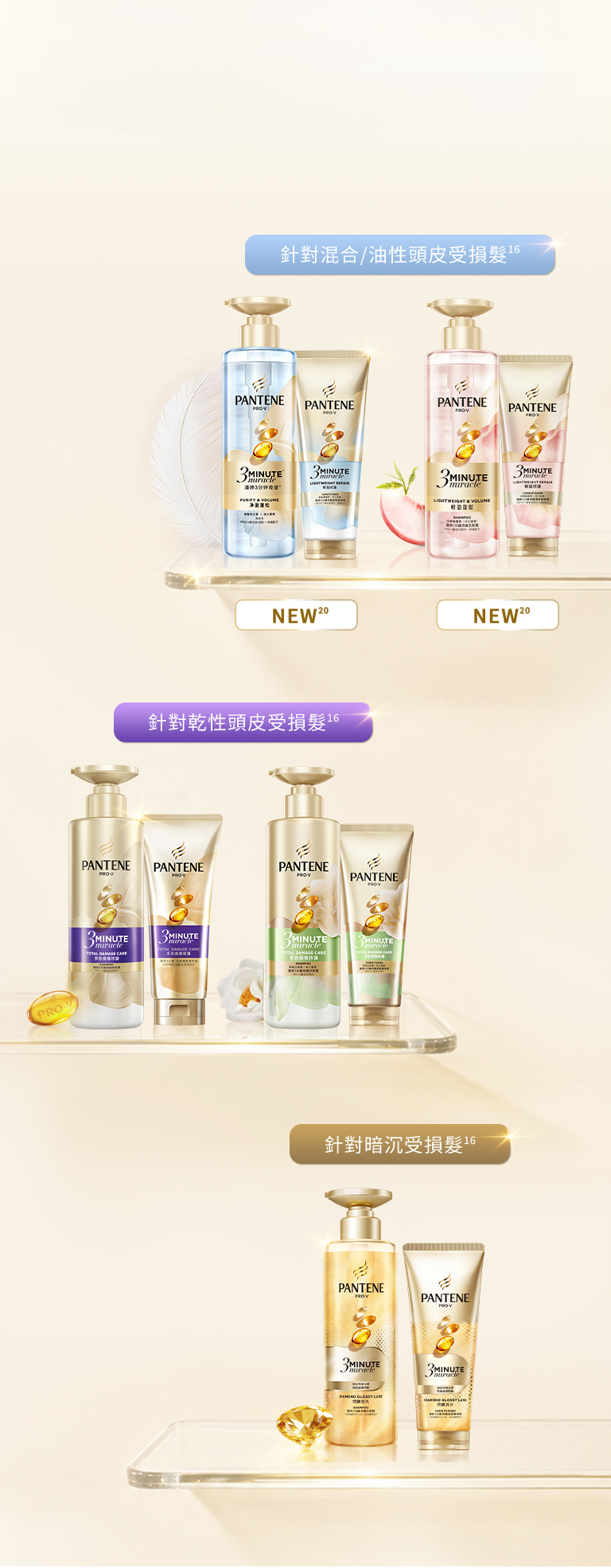 滿足各種護髮需求 個性化護髮方案 手機版